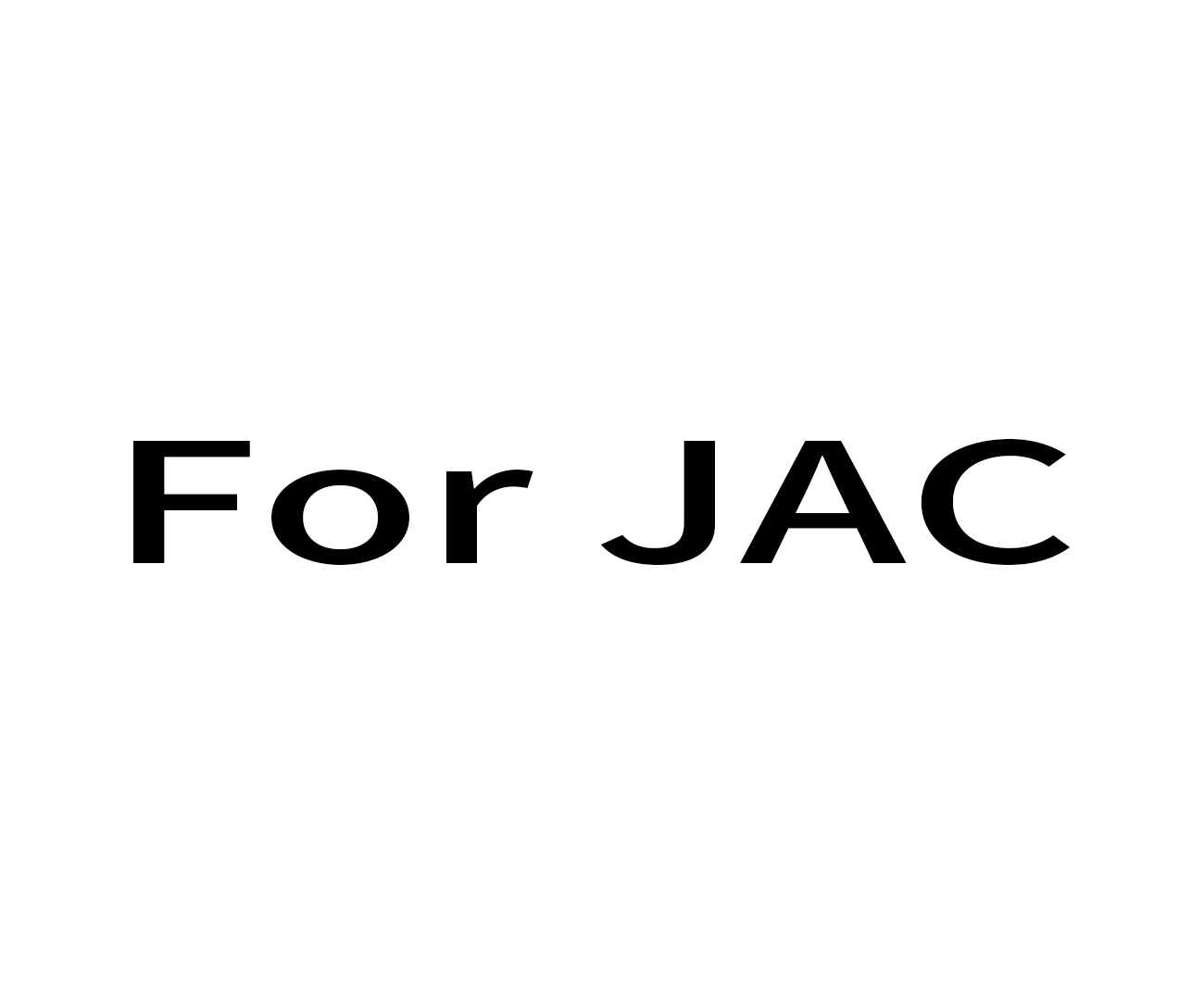For JAC
